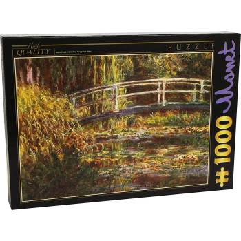 D-Toys - Puzzle Monet: The Japanese Bridge - 1 000 piese