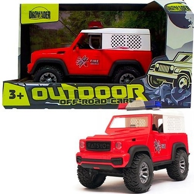 dromader Jeep Hasičský zbor na batérie 02804