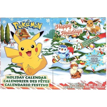 Jazwares LLC. Adventný kalendár Pokémon 115227