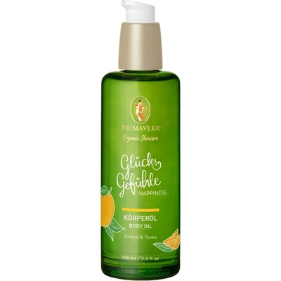 Primavera telový olej mäta a cypruštek 100 ml