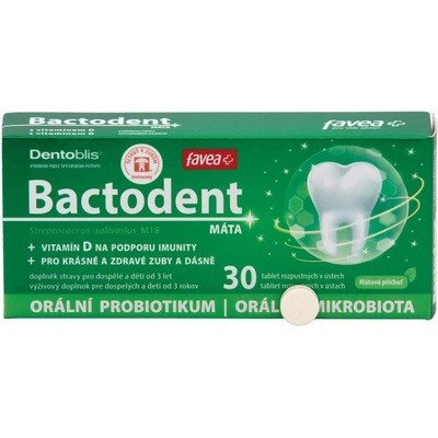 Favea Bactodent máta 30 tablet
