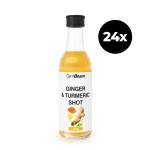 GymBeam Джинджифилов шот с куркума 24 x 50 ml