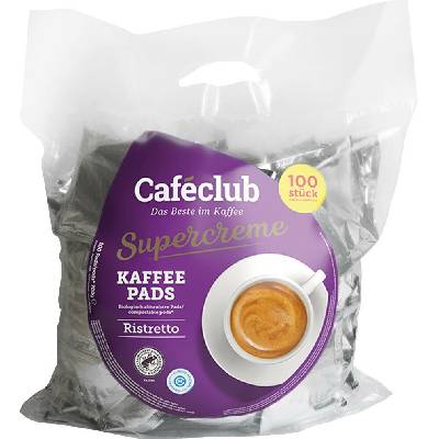 Caféclub Ristretto pads 100 ks