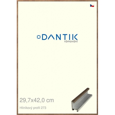 DANTIK rám na obraz 29,7 x 42 Dýha wenge