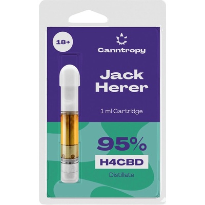 Canntropy H4CBD Cartridge Jack Herer 95 % 1 ml