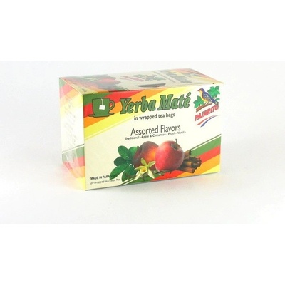 Yerba mate pajarito jablko škorica vanilka broskyňa 20 vreciek