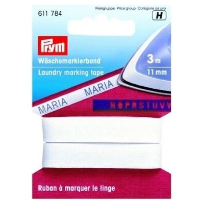 PRYM Zažehlovací proužek / jmenovka na oblečení – Zboží Dáma