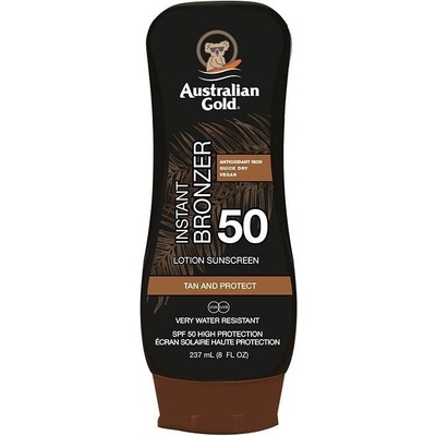Australian Gold Бронзиращ лосион, SPF50, 237 ml