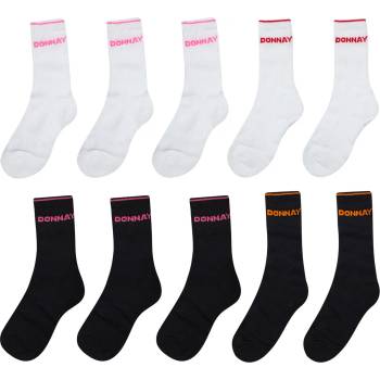 Donnay Детски чорапи Donnay 10 Pack Crew Socks Children - Bright Asst