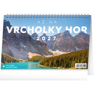 NOTIQUE stolní Až na vrcholky hor 23,1 × 14,5 cm 2027