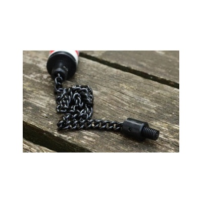 Solar Náhradní řetízek černý s plastovým koncem 5"