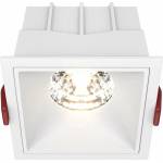 Maytoni Alfa LED бяла стенна лампа DL0430115W3KSQW (DL043-01-15W3K-SQ-W)