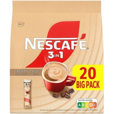 NESCAFÉ 3IN1 Creamy 20 x 15 g
