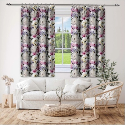 Mondo Italia Záves na riasiacej páske MIGD118 140x160 cm 140x160 cm Viacfarebná