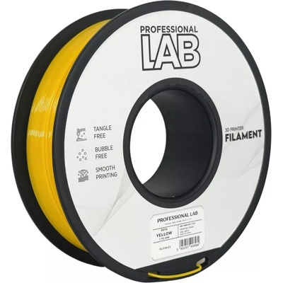 Professional Lab PETG 1,75 mm 1 kg Žlutá – Zboží Mobilmania