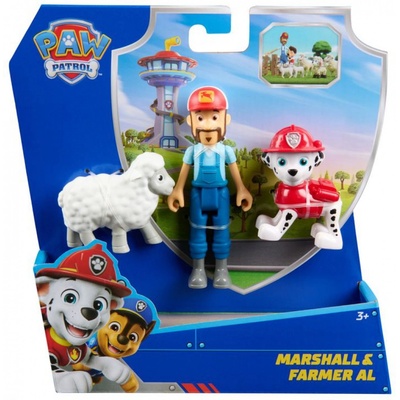 Пес патрул фигура Маршал и Фермер Ал (6072994)