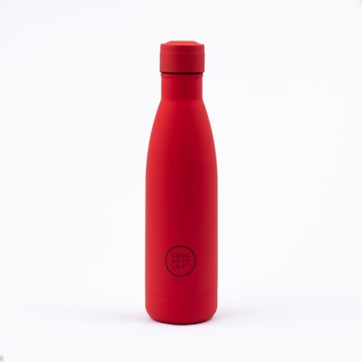 Cool Bottles Nerezová termolahev Vivid Red třívrstvá 500 ml