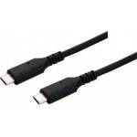 C-TECH Cable USB C-Tech C-TECH USB 4.0 cable, Type-C (CM/CM), PD 100W, 40Gbps, 1m, black