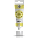Rainbow Dust Profesionálna jedlá gélová farba v tube Lemon Svetlá žltá 25 g