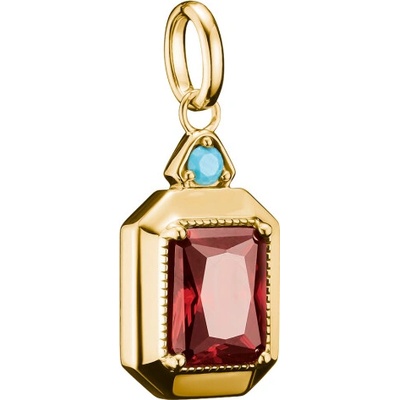 Thomas Sabo přívěsek Octagon Red Zirconia Stone PE986 971 10
