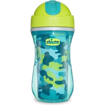 Image 1 of Chicco Спортна чаша със сламка Chicco - 266 ml, 14 м+, зелена, асортимент (N0420)
