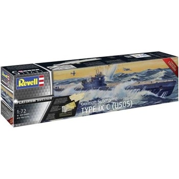 Plastic ModelKit loď 05180 Type IX C "Platinum Edition" 1:72