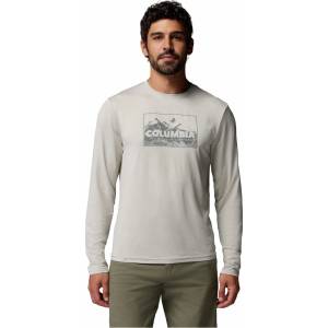 Columbia Parsons Point Ls Graphic Tee Размер: L / Цвят: бежов