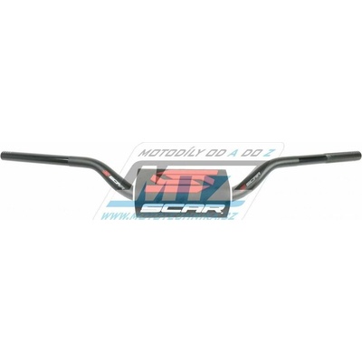 Řídítka SCAR O2 Fatbar (1 1/8” = 28,6mm) Ricky Carmichael - černé SRS9112BK