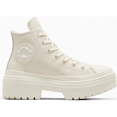 Converse Chuck Taylor All Star Lugged Heel Leat.Platform Hi - A10370/Egret/Egret/Egret