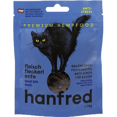 Hanfred Месни хапки - За котки - Патешко