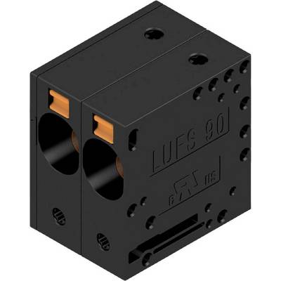 Weidmüller 2499430000 pružinová svorka 16 mm² Pólov 2 čierna 40 ks
