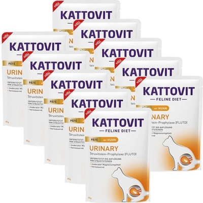 Kattovit Paté Urinary kuracia 10 x 85 g