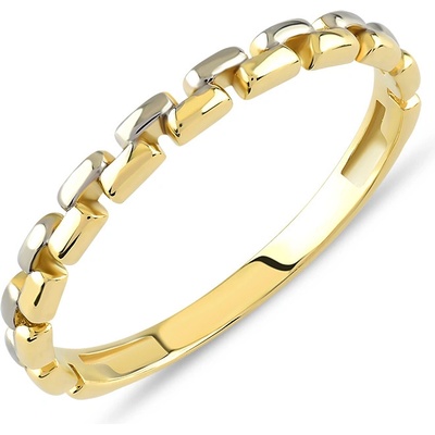 Lillian Vassago prsten z kombinovaného zlata LLV85 GR026