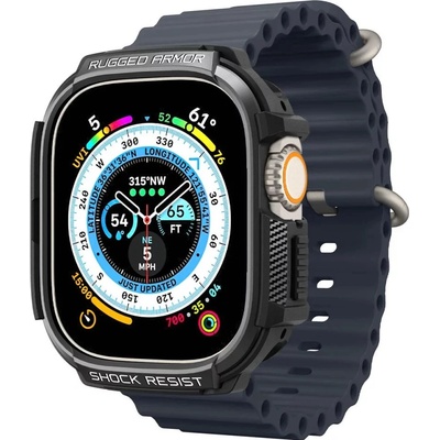 SPIGEN RUGGED ARMOR APPLE WATCH ULTRA (49 MM) MATTE BLACK ACS05456