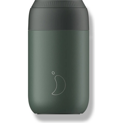 Chilly´s Pine Green Termo hrnček Nerezová oceľ 340 ml