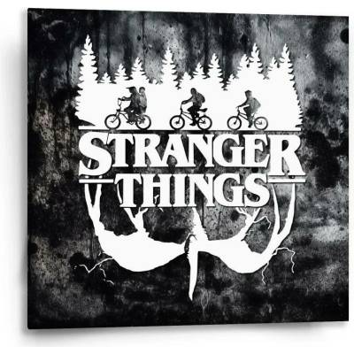 Sablio Obraz Stranger Things White - 50x50 cm