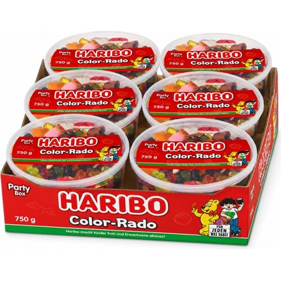 Haribo Color-Rado 6 x 750 g