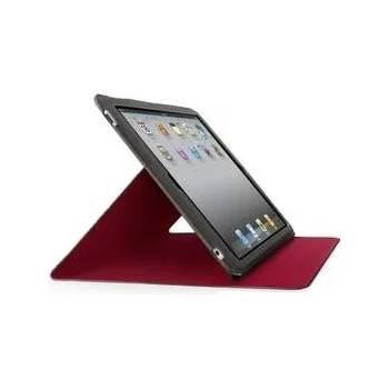 Image 1 of Belkin Slim Folio - кожен кейс и поставка за iPad 4, iPad 3, iPad 2 (черен-червен)