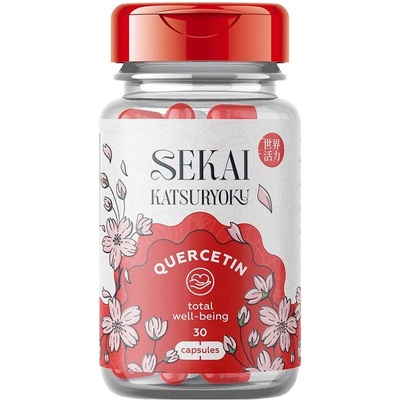 Sekai Katsuryoku Quercetin, 30 капсули, Sekai Katsuryoku (7224-00)