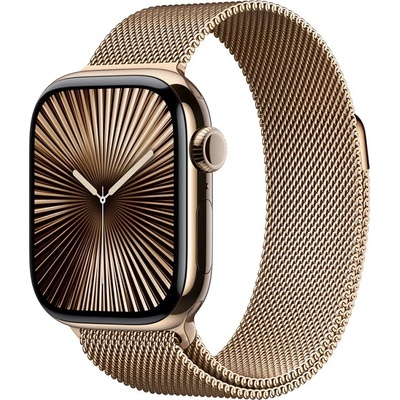 Apple Каишка Apple - Milanese Loop, Apple Watch, 46 mm, S/M, Natural Milanese (mc7j4zm/a)