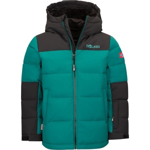 TROLLKIDS Детско зимно яке Trollkids Kid's Narvik Jacket Pro Winter jacket - Dark Cyan / Midnight Petrol - размер 164 (EU) (703-4669-0620)