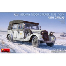 Miniart 1/35 Kfz.1 German Troop Carrier Type 170VK w/Canvas