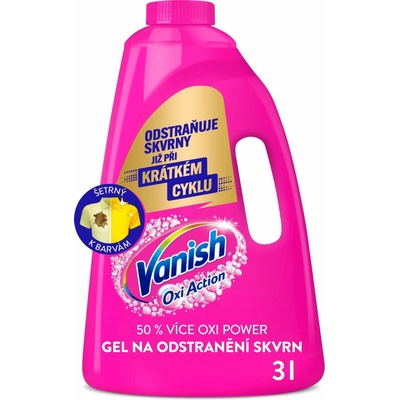 Vanish Oxi Action Intelligence odstraňovač skvrn 3 l – Zboží Dáma