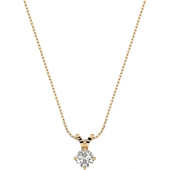 Cara Diamanti Дамско колие от жълто злато с диамант 0.40Ct Cara Diamanti K104-10037Y(4.7) (K104-10037Y(4.7))