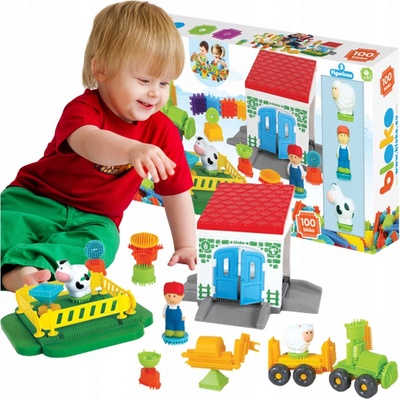 Fisher-Price vozík s kostkami