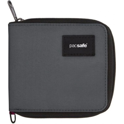 Pacsafe RFIDsafe Zip Around Wallet slate bezpečnostní peněženka