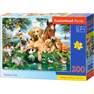 Castorland - Puzzle Summer Pals - 200 piese