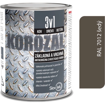 Korozal 3v1 2,5 l sivá