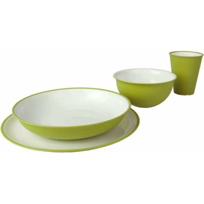 Omada Set plastového nádobí Sanaliving Set 4pcs VerdeMela 8022365344775