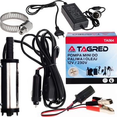 Tagred Ponorné mini čerpadlo na olej či naftu 12V / 230V, TA564